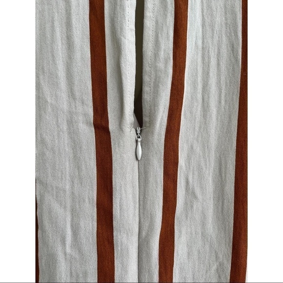 LUSH Collared Striped Jumpsuit size small - Picture 5 of 5